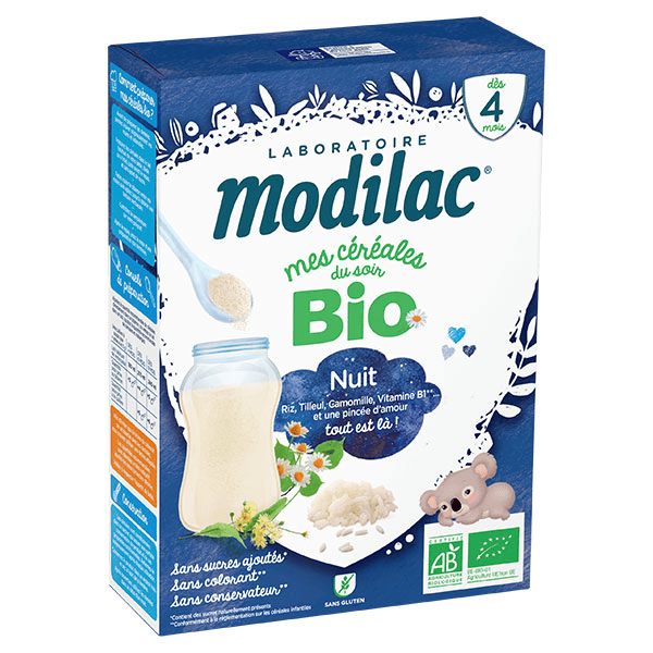 Mes Céréales du Soir Bio Nuit Calme Dès 4 mois 250g