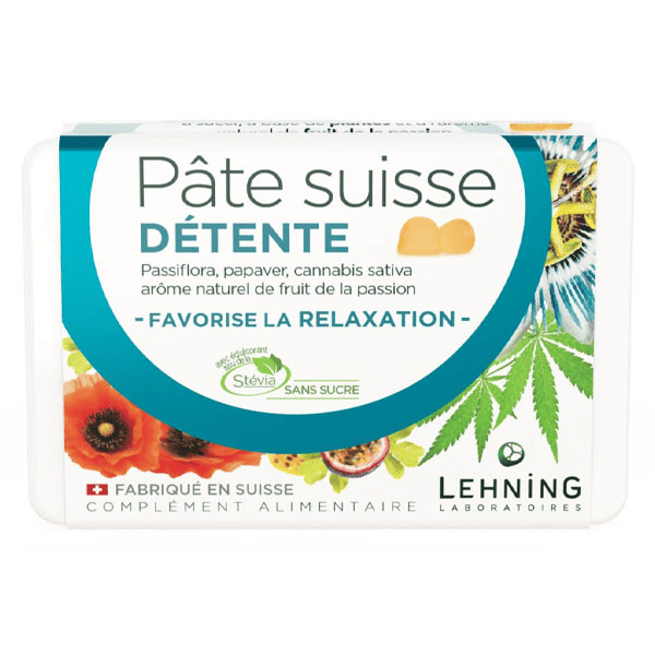 Vitalité Pâte Suisse Détente 40 gommes