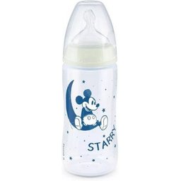 First Choice+ Mickey Night Biberón Silicona 6-18M 300ml 1ud