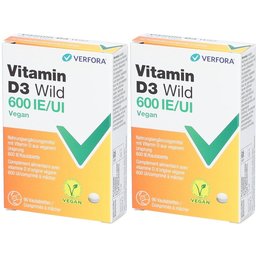 Verfora Vitamin D3 Wild 600 UI Vegan