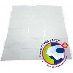 Protège Cuvette de Toilettes Format Extra Large 10 protèges