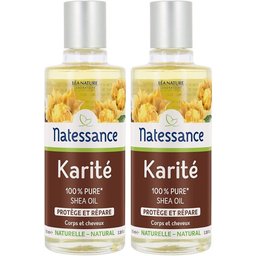 Natessance Huile de Karité Nourrissante Visage Corps Cheveux
