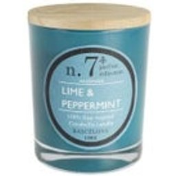 Bougie Verre Nro 7 Lime-Peppermint 7,5x9cm 1ut