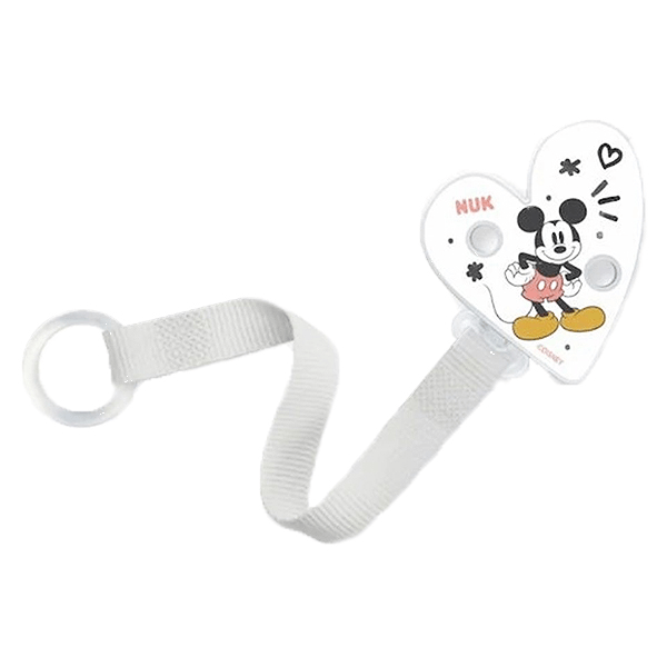 Sucettes & Accessoires Attache-Sucette Ruban Mickey