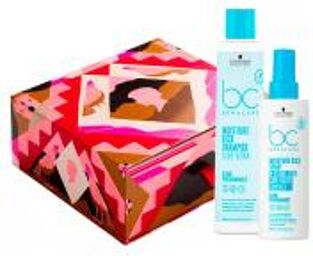 Coffret Bonacure Shampoing Moisture Kick 250 ml + Spray Brume Moisture Kick 200 ml - Coffret 2 produits