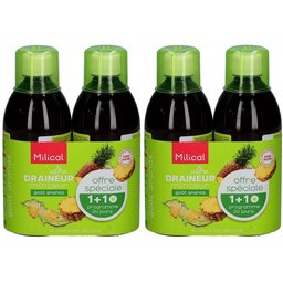 Milical Draineur Ultra Goût Ananas