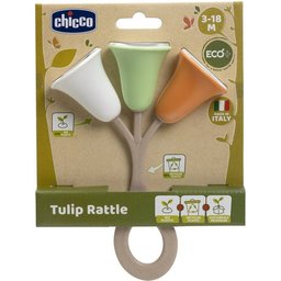 Jouet Hochet Tulipan 3-18M Vert 1ut