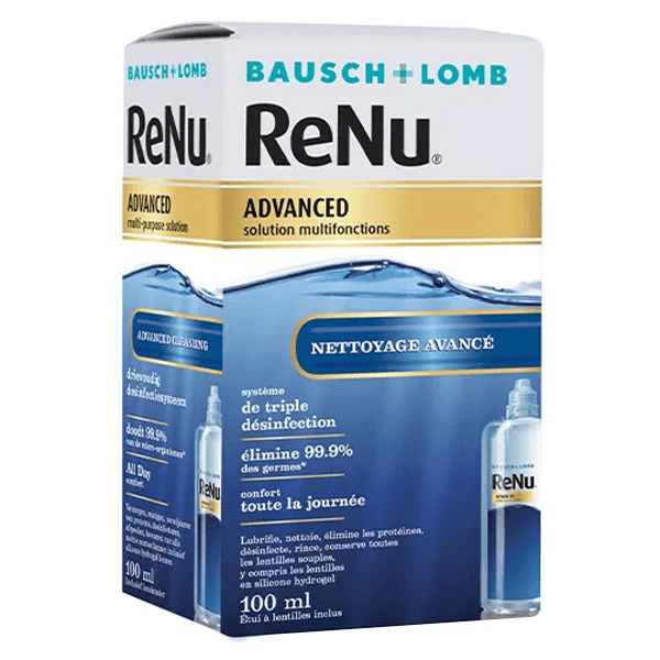 Contactologie Renu Advanced Solution Multifonctions Nettoyage Avancé 100ml