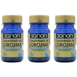 Pack Concentré de Curcuma 550mg 3x30caps 3x30caps