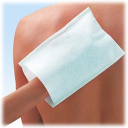 Gants de toilette jetables plastifiés - 14 paquets de 50 gants