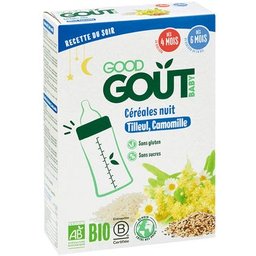 Céréales Nuit Tilleul Cammomille +4m Bio 200g