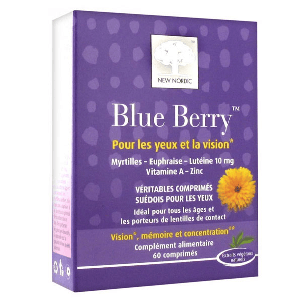 Blueberry 60 comprimés
