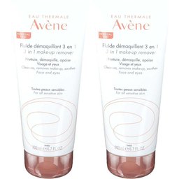 Avene Fluide Démaquillant 3 en 1