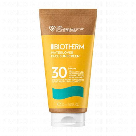 Waterlover crème solaire visage SPF30 tube 50ml
