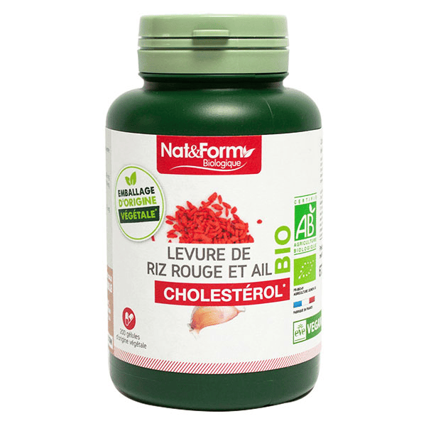Bio Levure de Riz Rouge & Ail 200 gélules végétales