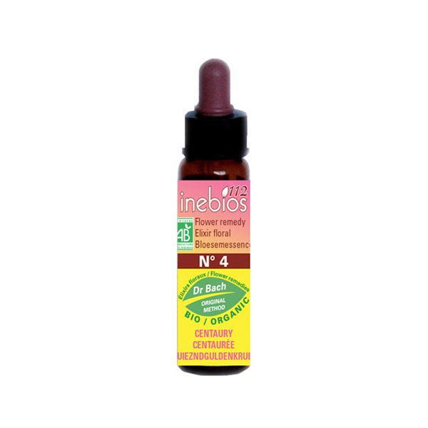 Fleur de Bach n°4 Centaury - Centauree Bio 10ml