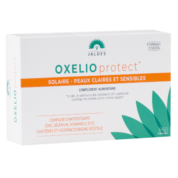 Oxelio Protect Solaire Peaux Claires et Sensibles 60 capsules