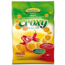 Farabella Croxy Snack Salti Gusto Paprika Gluten Free Bio 50g