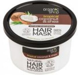 Masque Hydratant Noix de Coco et Karité - Pot 250 ml