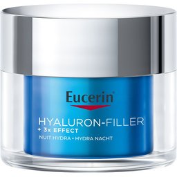 Eucerin® Hyaluron-Filler + 3x Effect Soin de Nuit Booster d'Hydratation