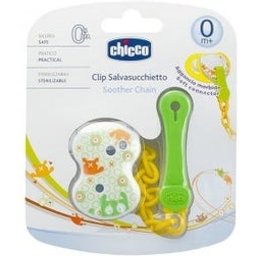 Chicco™ Chicco™ Chicco™ Clip pour bébé protège la sucette couleur verte 1 pc