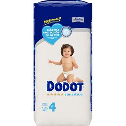 Pañales Sensitive Talla 4 48uds