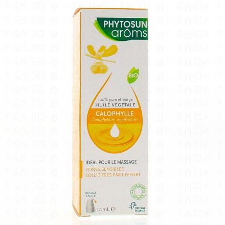 PHYTOSUN AROMS Huile végétale Calophylle flacon pompe 50 ml