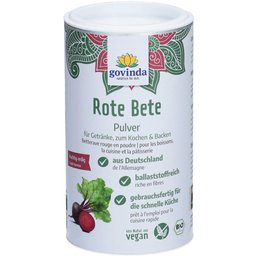 Poudre de betterave rouge bio