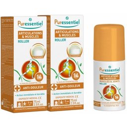Articulations & Muscles Roller 14 Huiles Essentielles 2x75ml