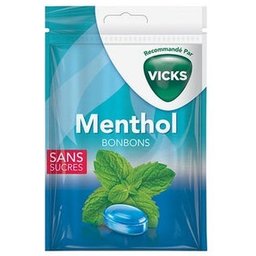 Bonbons Menthol Sans Sucre 72G