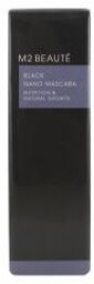M2 BEAUTÉ Black Nano Mascara Nutrition & Natural Growth 6 ml - Etui + applicateur brosse 6 ml