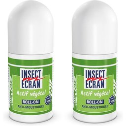 Insect Ecran - Roll-on Anti -Moustiques - Protection zones ciblées de la peau contre les piqûres de moustiques - Moustiques & tiques - Eucalyptus citriodora oil (H/C) 20% - 50ml