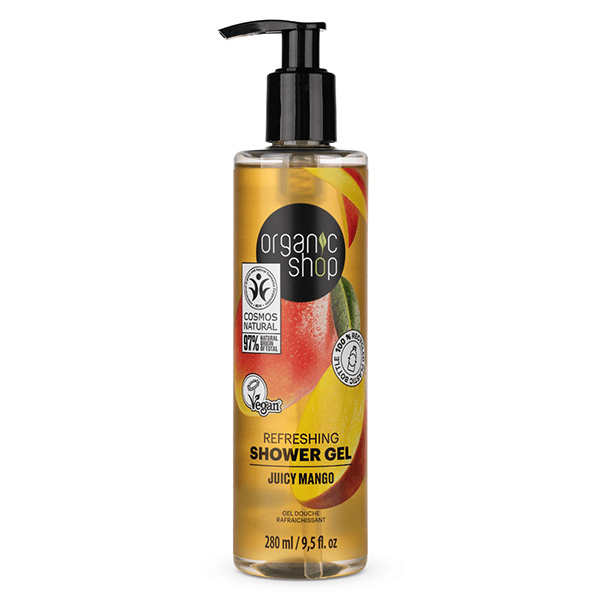 Gel douche rafraichissant Mangue Vegan Naturel 280ml