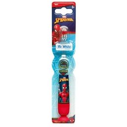 Mr. White Spiderman Flashing Brosse à Dents 1ut
