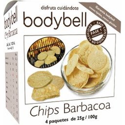 Chips Barbacoa Bio 4x25g
