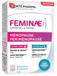 Forté Pharma Feminae Ménopause Périménopause Jour & Nuit 60 Unités - Boîte 60 comprimés