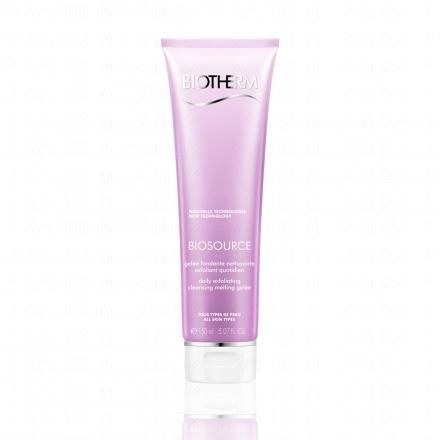 Biosource gelée fondante nettoyante exfoliant quotidien tube 150ml