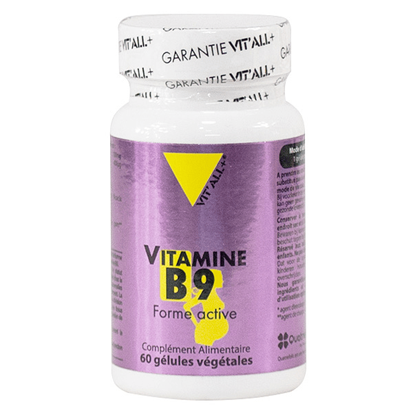 Vitamine B9 60 gélules végétales