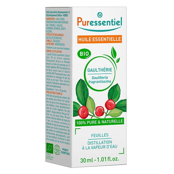 Huile Essentielle de Gaulthérie Bio 30ml