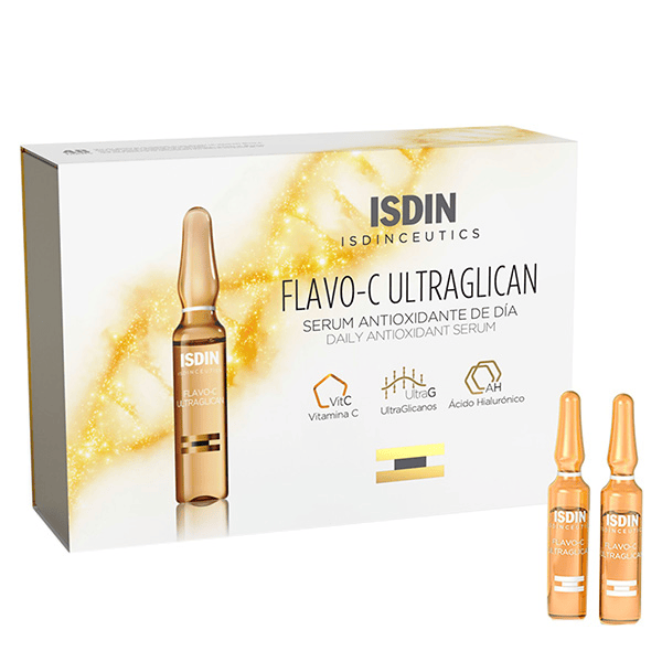 Isdinceutics Flavo-C Ultraglican Sérum Visage Antioxydant à la Vitamine C 10 x 2ml