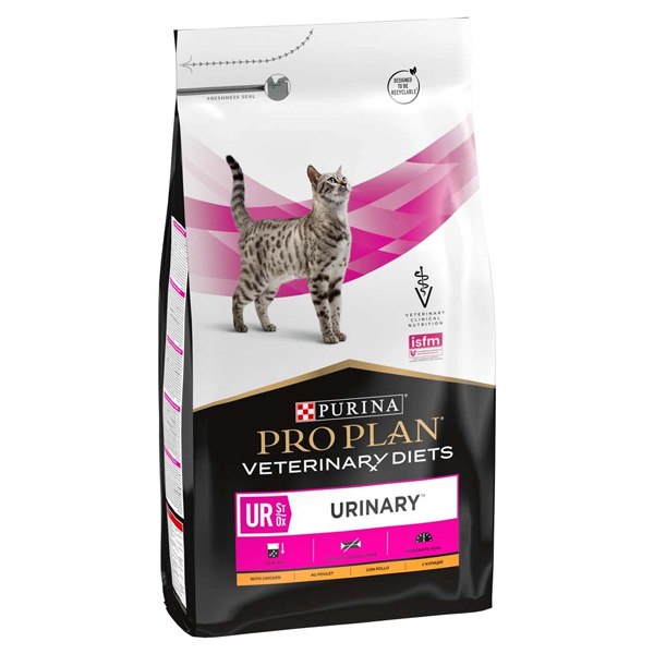 Proplan Veterinary Diets Feline UR St/Ox Urinary Croquettes Poulet 1,5kg