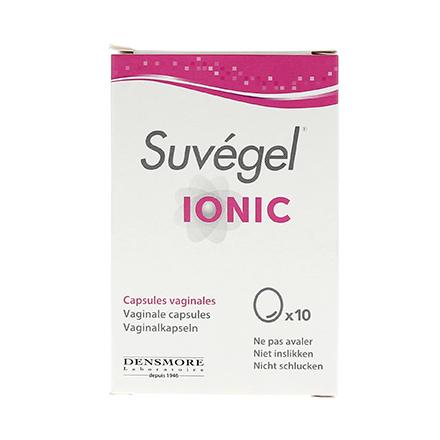 Suvegel Ionic capsules vaginales boîte de 10 capsules