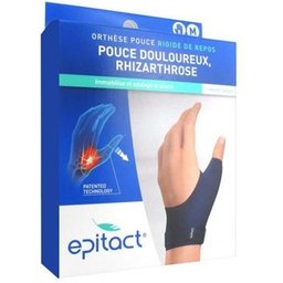 Epitact Orthese Pouce Rigide Repos Marine Droit TM 1ut