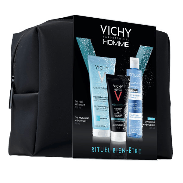 Homme Trousse Rituel Bien Être + Shampoing Minéral Doux