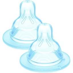 Tétine Silk Débit 2 Silicone 2uts