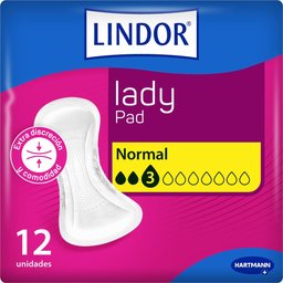 Lady Pad Normal Pads 12 unités