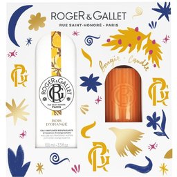 Set Noël Bois d'Orange Eau Parfumée + Bougie