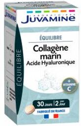 Collagène Marin Acide Hyaluronique Équilibre 60 Comprimés - Boîte 60 Comprimés