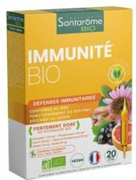 Immunité Bio (20 Ampoules) - Boîte 20 ampoules de 10 ml