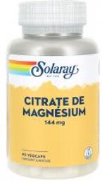 Citrate de Magnésium 90 VegCaps - Boîte 90 capsules